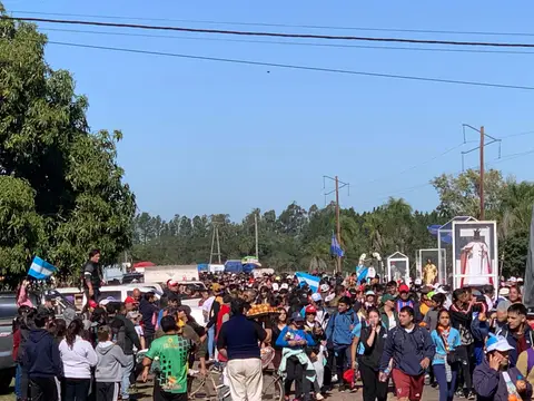 Paisaje correntino en el camino a Itatí