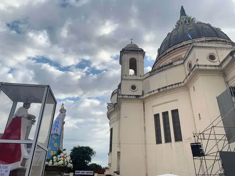 Llegada a la Basílica Nuestra Señora de Itatí